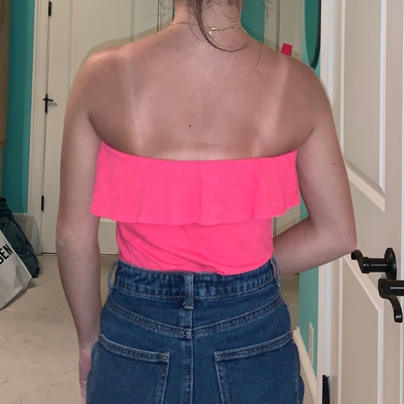 Wiley Ruffle Tube Top - Picture 2 of 5